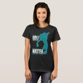 Golfing Master Club Course Tournament T-shirt (Voorkant volledig)