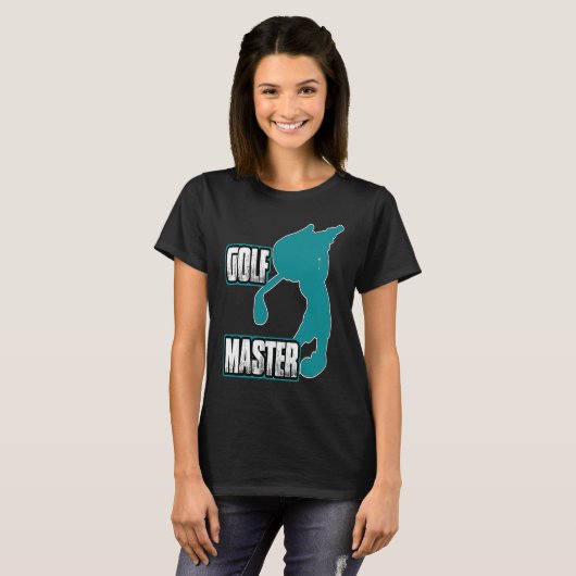 Golfing Master Club Course Tournament T-shirt (Voorkant volledig)