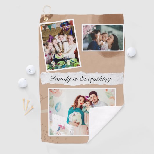 Golfing met de Best Family Towel Golfhanddoek (Insitu)