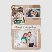 Golfing met de Best Family Towel Golfhanddoek (Voorkant)