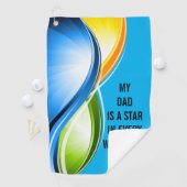 Golfing met de beste handdoek (Insitu)