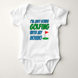 Golfing met niet-Italiaans kleinkind Romper