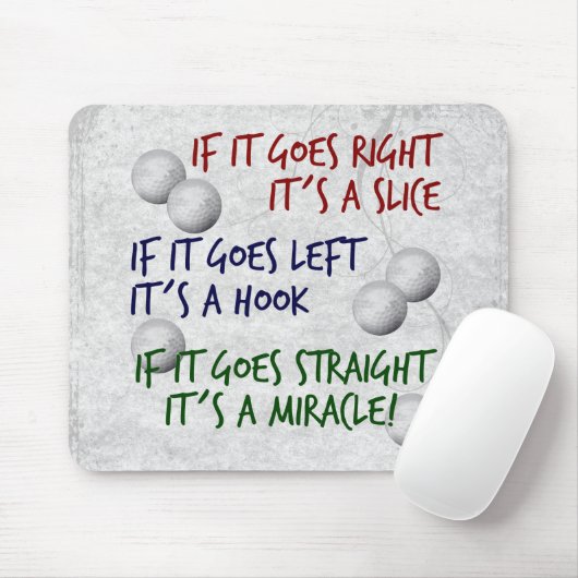 Golfing Mirakel Muismat (Met muis)