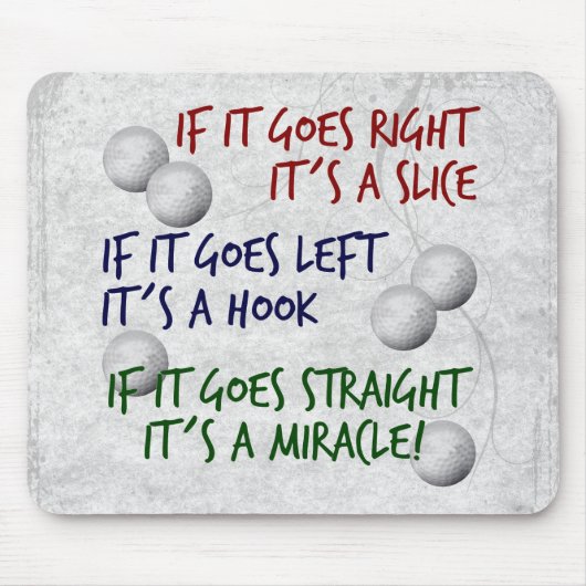 Golfing Mirakel Muismat (Voorkant)