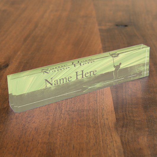 Golfing Naambordje (Zijkant)