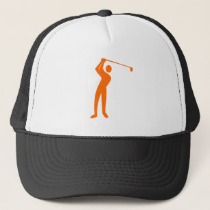 Golfing - Oranje Trucker Pet