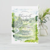 Golfing Pensioen Party Uitnodiging (Staand voorkant)