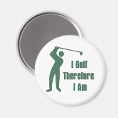 Golfing Philosophy Magneet (Voorkant / Achterkant)