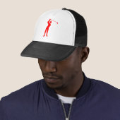 Golfing - Rood Trucker Pet (In situ)
