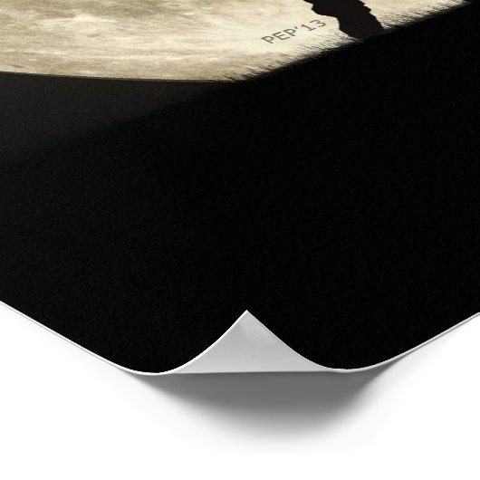 Golfing 's nachts poster (Hoek)