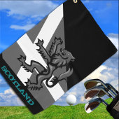 Golfing Scotland & Rampant, Schotse vlag Golfhanddoek