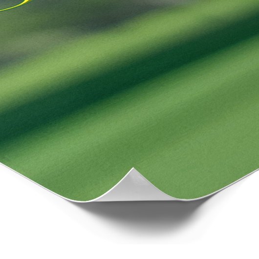 Golfing Superheld Poster (Hoek)