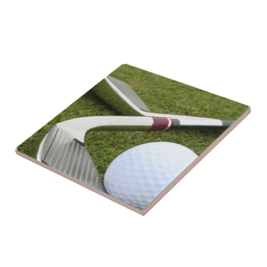 Golfing Tile Tegeltje (Zijkant)