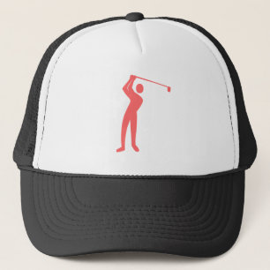 Golfing - Tropisch roze Trucker Pet
