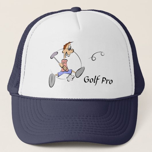 Golfing Trucker Pet (Voorkant)