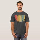 Golfing Vintage Golf Player T-shirt (Voorkant volledig)