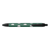 Golfing Writing Pens Zwarte Inkt Pen (Achterkant)