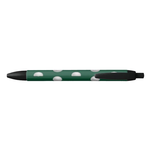 Golfing Writing Pens Zwarte Inkt Pen (Achterkant)