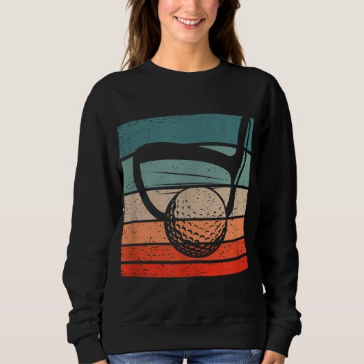 GolfingRetrostijl Trui (Voorkant)