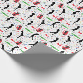 Golfinpakpapier Cadeaupapier (Hoek)