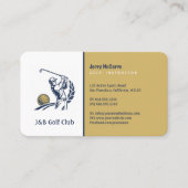 Golfinstructeur | Beste sporten Visitekaartje (Voorkant)