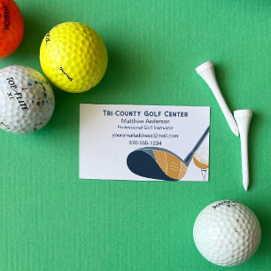 Golfinstructeur Profgolfer Op Maat Visitekaartje