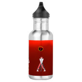 GOLFINSTRUCTEUR RODE RUBY MONOGRAM WATERFLES (Rechts)
