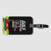 Golfinstructie voor goufer home decoratie grappig bagagelabel (Voorkant (horizontaal))