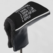 Golfinstructies Golfheadcover (3/4 voorkant)