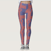 Golfinterferentie Leggings (Voorkant)