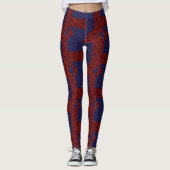 Golfinterferentie Leggings (Voorkant)