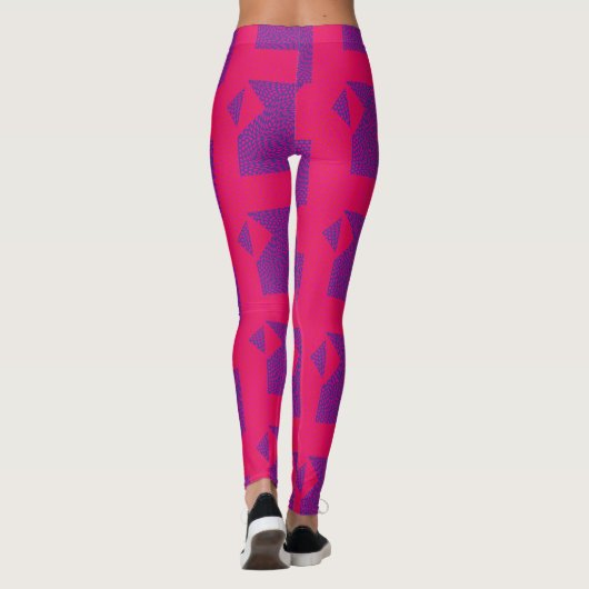 Golfinterferentie Leggings (Achterkant)