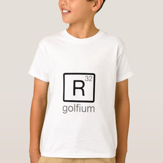 Golfium R32 (donkerdruk) T-shirt (Voorkant)