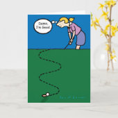 Golfkaart Kaart (Gele Bloem)