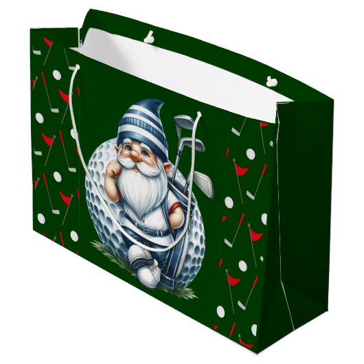 Golfkabouter Groot Cadeauzakje (Achterkant Gekanteld)