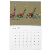 Golfkalender Kalender (Jan 2027)