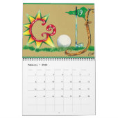 Golfkalender Kalender (Feb 2026)