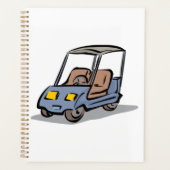 Golfkar Amusement Sports Voertuig Planner (Voorkant)