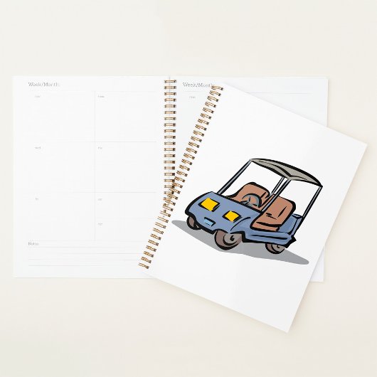 Golfkar Amusement Sports Voertuig Planner