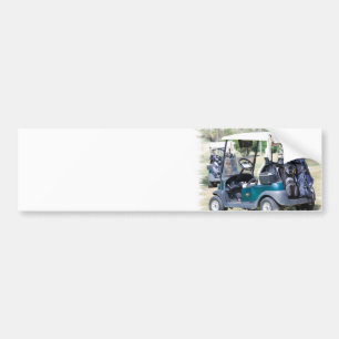 Golfkar-Bumperstickers Bumpersticker