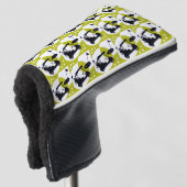 Golfkar, clubs, & greens golfheadcover (3/4 voorkant)