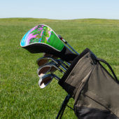 Golfkar Cute Cavalier King Charles Spaniel Naam Golfheadcover (Insitu)