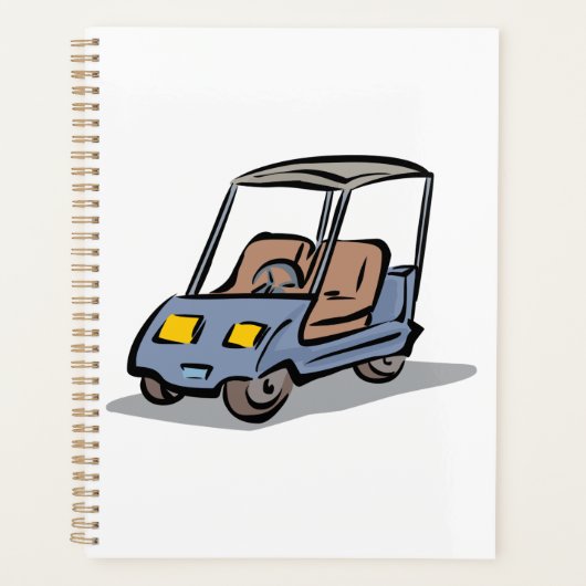 Golfkar Fun Sport Voertuig Planner (Voorkant)