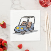 Golfkar Fun Sport Voertuig Servet (Insitu)