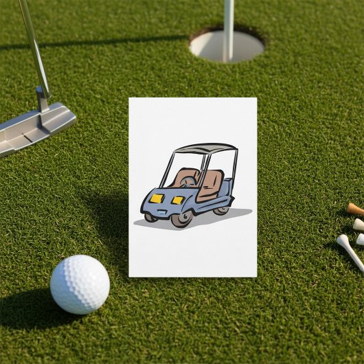 Golfkar Fun Sportvoertuig Kaart