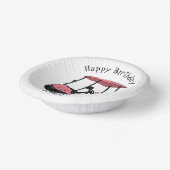 Golfkar / golfbuggy cartoon illustratie papieren kommen (Gebogen)