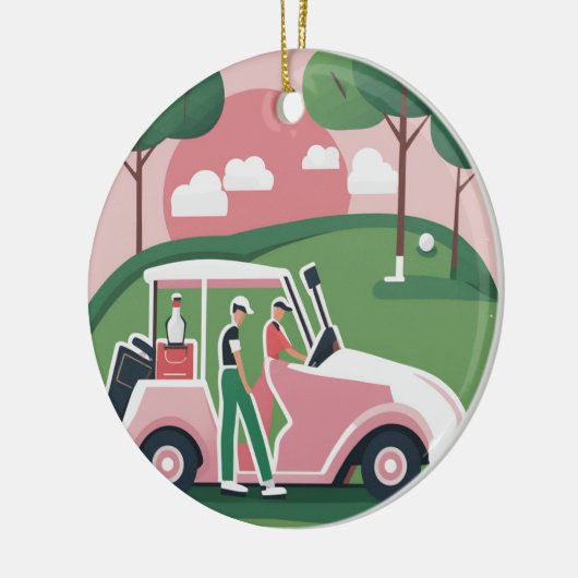 Golfkar Grafisch Ornament | Gratis personalisatie (Links)
