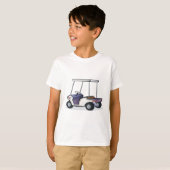 golfkar grafisch t-shirt (Voorkant volledig)