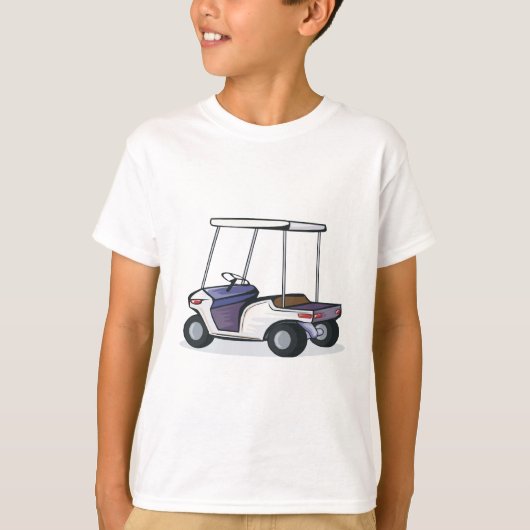 golfkar grafisch t-shirt (Voorkant)