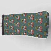 Golfkar Kerstboom Golf Liefhebber Cadeau Golfheadcover (Voorkant)